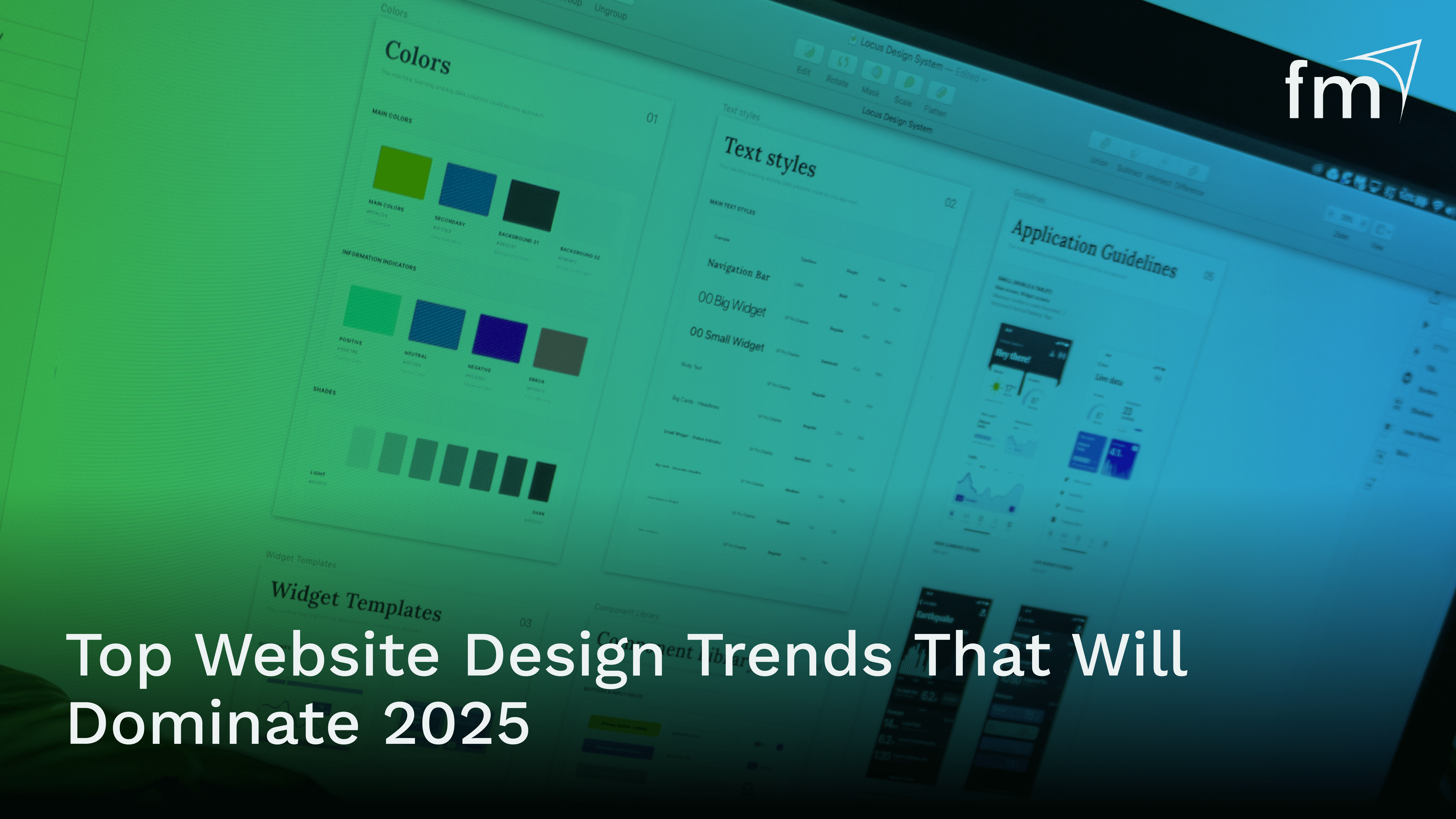 Top Website Design Trends That Will Dominate 2025